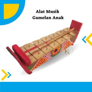 Mainan Anak Gamelan Gambang Jawa Kecil