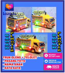 MAINAN TRUK BASURI OLENG DUMP TRUCK GOYANG TRUK PASIR