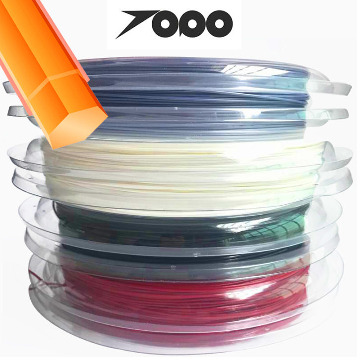 200M Hexagon Poly String for Tennis Racket Durable Savage Tennis String ...