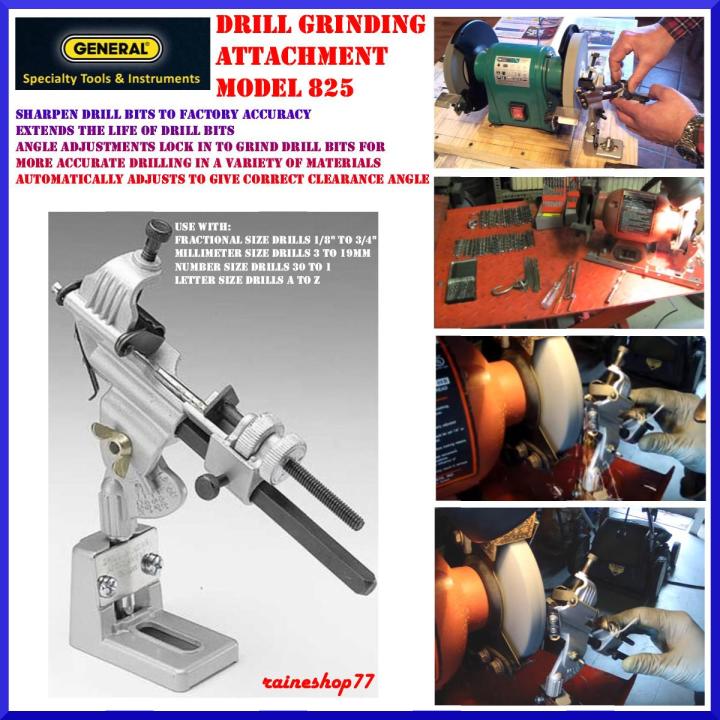 Drill Bit Sharpener Attachment General Tools Drill Grinding Attachment