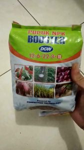 PUPUK NPK BOOSTER DGW 12-6-22-3+TE 1 KG