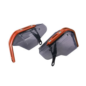 CNC Aluminum Motorcycle Hand Guards LED Strip Handlebar Protector Universal Motorcycle Accessories