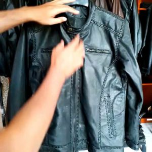 Jaket Motor Sulam Elegan & Berkualitas Tinggi