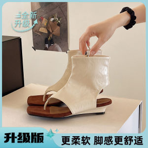 [Free Shipping] WomenS Wedge-Heel Sandals Summer 2026 New Style Perfect With Dresses Sweet And Cool Short Boots Roman Sandals