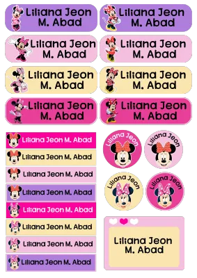 Personalized NAME Sticker Label for Kids and Adult (Waterproof)