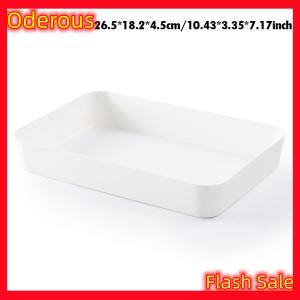 Oderous Combinable Storage Box Desktop Cosmetic Storage Tray Makeup Clothes Tableware Holder Plastic Storage Drawers Underwear Organizer
