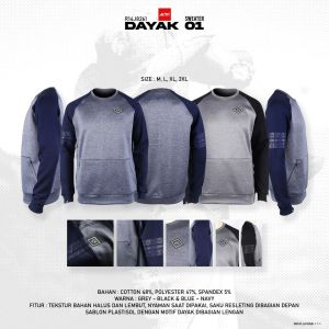 Sweater Pria Dayak 01 Arei Outdoorgear