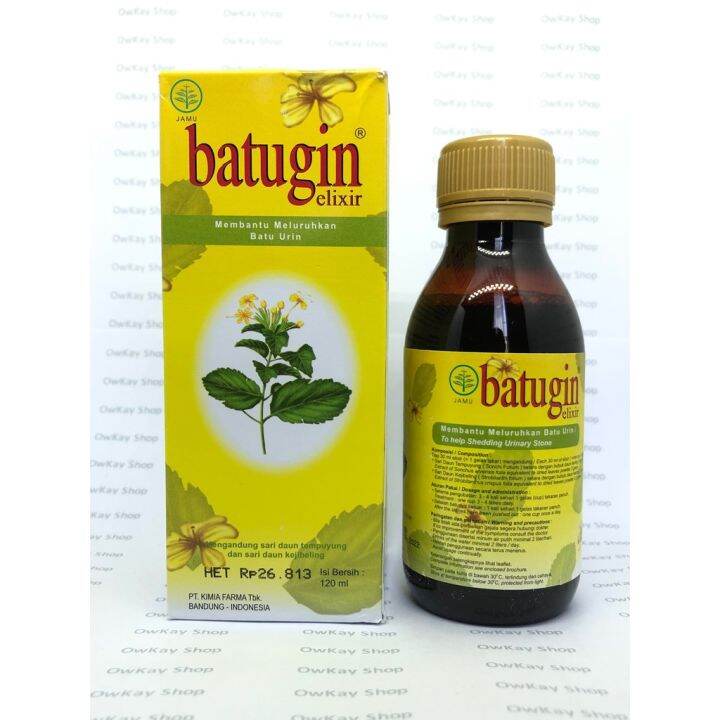 Batugin Elixir Sirup 300 120ml Lazada Indonesia