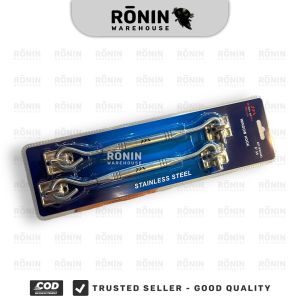 MULLER Hak Angin 8 inch BC Stainless Steel 401 Lamskar Putar Ramskar Penahan Jendela