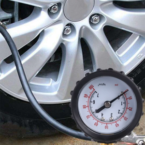 0-100 PSI Dial Tire Pressure Gauge Easy Read Hardware Suitable for Measuring Tire Pressure of Car Truck Motorcycle