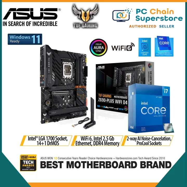 CPU Core i7-12700KF & ASUS PRIME Z690M-PLUS PRIME Z690-P D4-CSM｜Motherboards｜ASUS Global