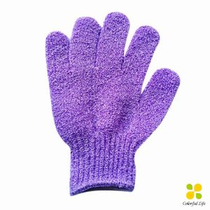 CLM ถุงมืออาบน้ำ ถุงมือขัดผิวอาบน้ำ พร้อมส่ง ขจัดเซลล์ผิวเก่า Glove-style bath towel