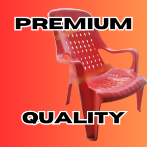 Heavy-Duty Folding Armchair – Space-Saving Plastic Recliner for Home & Outdoor Use | Kerusi Lipat Kuat & Selesa