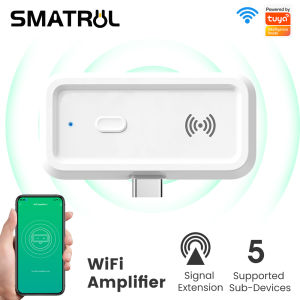 SMATRUL Tuya WiFi Signal Amplifier Extender Wireless Network Signal Repeater Strong Wall Penetration