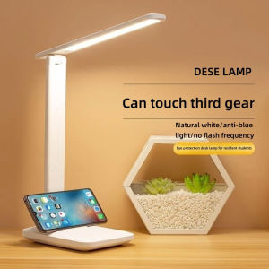 【Buy 1 Take 1】LED Desk Lamp Reading Table Lamps with USB Charging Port 3 Color Lighting Modes