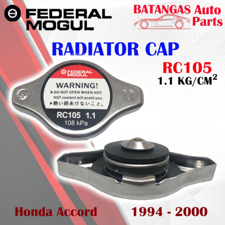 Radiator Cap Honda Accord 1994 2004 Federal Mogu 1.1KG/CM2 RC105
