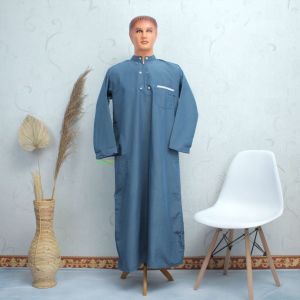 Jubah Pria Dewasa Jubah Muslim Al Harbi Jubah Pria Terbaru Terlaris Ukuran Jumbo Bahan Adem dan Lembut Jubah Terlaris