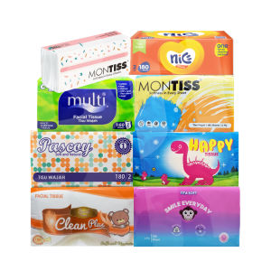 Nice / Paseo / Jolly / Montiss | Tisu / Tissue Facial / Wajah 180 | 250 Sheets