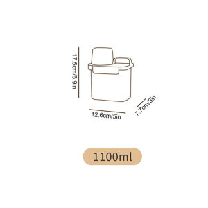 Hộp Đựng Bột Giặt Lớn 1PC - Bình Chứa Có Thể Đổ Lại Cho Bột Giặt Nước Giặt và Nước Xả Vải - LAZYL