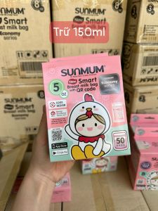 Túi Trữ Sữa Sunmum Chính Hãng An Toàn Tiện Lợi Dung Tích 100ml - 150ml - 250ml
