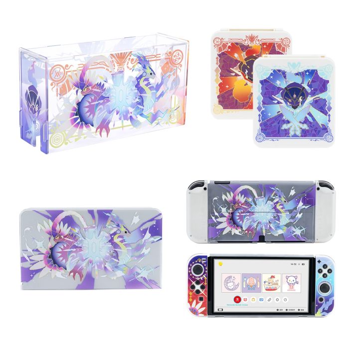 Soft Case สำหรับ Nintendo Switch Pokémon Scarlet/violet Switch Oled/ V1 ...