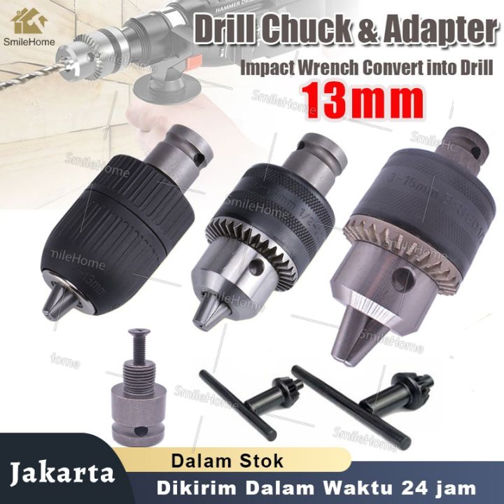 Adaptor Kepala Bor chuck bor sds plus 13mm 1/2\