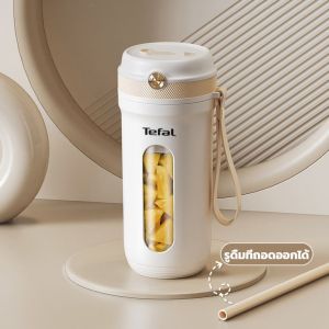 เครื่องปั่นน้ำ เครื่องปั่นน้ำผลไม้ เครื่องปั่นผลไม้ 18000 รอบ/บดน้ำแข็งได้ 400ml แบตฯใช้ได้ 15 แก้ว 10ใบมีดสแตนเลส ชาร์จUSB กันรั่ว รับประกัน 3 ปี