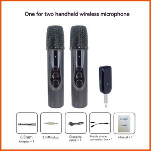 【Ready Stock Malaysia】 SUPERADD W-7 3.5MM 6.5MM Handheld Wireless Microphone Karaoke professional Portable live KTV Music12H Singing Speaker outdoor Mikrofon Mic