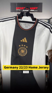 adidas Men Germany 22/23 Home Jersey Shirt Baju Lelaki (HJ9606) Sport Planet 28-36