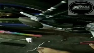 Knalpot Racing RACEFIT BIRU BLUEMOON LEHER MODEL KOLONG UNDERBELLY cbr150 r15 v2v3 vixion gsx xabre