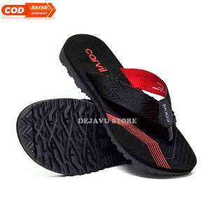 Sendal Jepit Carvil Pria Dewasa VICTOR-M [DEJAVU STORE]