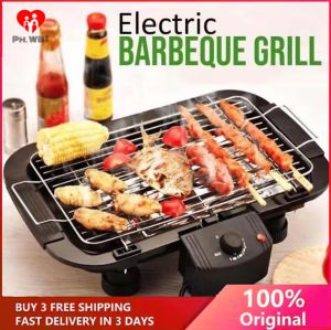 Korean Style Electric Barbecue Grill: Adjustable Temperature & Removable Drip Tray