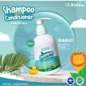 Shampoo & Conditioner Daun Bidara 100ml & 300ml Shampoo Bayi Mempercepat Pertumbuhan Rambut & Tidak Pedih