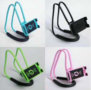Neck Lazy pad Lazypod Neck Lazypad Lazy Hang neck Cellphone Holder Lazy neck pad Mobile Phone Stand KMV Trading