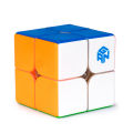 [GAN Official Store] GAN 249 V2, 2x2 Speed Cube Gans Mini Cube Puzzle Toy 2x2x2 Magic Cube 49mm (Stickerless). 