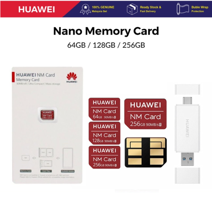 original Huawei Nano Memory Card NM CARD 64GB/ 128GB/ 256GB / Nano Card