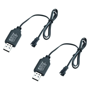 7.2V 250mA 250mA USB Cable SM2.0 2P Connectors for Car Batteries Featuring Safety Protections and Easy Plugs
