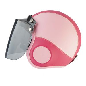 Helm Anak Bogo Retro Polos SNI 2 3 4 5 6 8 Tahun Lucu Unik Berkendara Aman Macam-macam Warna Kaca Datar