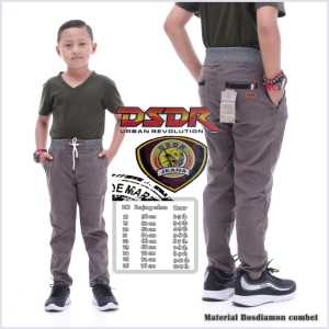 Chinos Anak Laki laki Panjang Tebal Umur 2-12 tahun Premium terkini terbaru Anak Laki Laki Distro Celana Panjang Chino Pinggang Rib Katun FREE ONGKIR COD termurah Promo Karet Rip