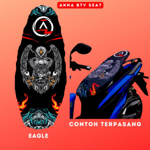 COVER JOK VARIO MANTEL AKNA SEAT COVER JOK ANTI AIR/SARUNG JOK N MAX ANTI AIR/PELINDUNG JOK CAKAR KUCING/COVER JOK VARIOCOVER JOK MIO/COVER JOK SCOOPY/COVER JOK BEAT ALL MOTOR Cover Jok Motor Efex Daun Talas Sarung