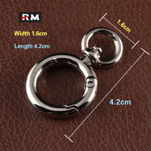 Túi Phụ Kiện Phần Cứng Túi Dây Xích Khóa Dây Đeo Vai Móc Khóa Xoay Vòng Lò Xo Móc Chìa Khóa Hình Bầu Dục Mở Vòng Phụ Kiện Quần Áo Khóa Id Điện Thoại Di Động Dây Khóa