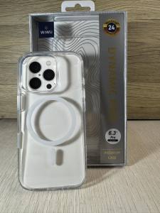 IPHONE 17 PRO MAX 17 AIR 16 PRO MAX 16 PRO 16 PLUS Case WIWU DYNAMIC PRO CRSTAL CLEAR MAGNET Case