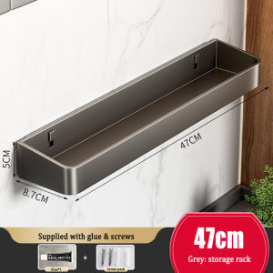YissTiee Kitchen storage rack spice rack wall mounted / countertop use