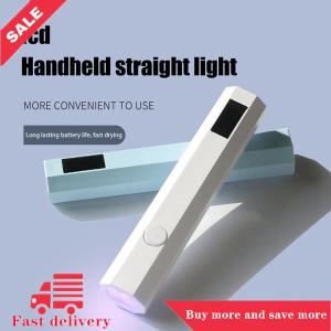 [COD] Mini cầm tay UV không dây Nail đèn Gel Nail UV đèn với LED hiển thị nhỏ xách tay liệu pháp ánh sáng đèn Nail