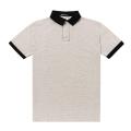 Baleno Men’s Jacquard Knit Polo Shirt in Khaki. 