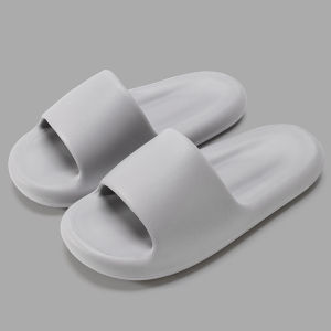Free Shipping Super Soft Slippers For Women Summer Outdoor Wear High-End CoupleS Sandals Non-Slip Thick-Soled Simple Home Slippers