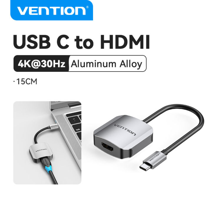 Vention USB C to HDMI Thunderbolt Adapter Type C to HDMI Cord