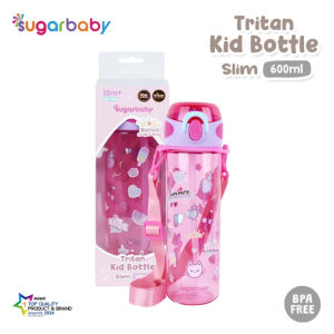 Sugarbaby Tritan Kid Bottle Slim 600 ml Botol Minum Sedotan Anak BPA Free