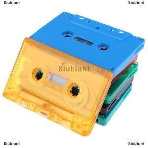 [COD] Biubiuni เทปคาสเซ็ทสีเปล่า1ชิ้น เทปคาสเซ็ตดังการบันทึกเสียงแม่เหล็กเสียงสำหรับม้วนเทปคาสเซ็ต (ไม่มีแกนเทป)