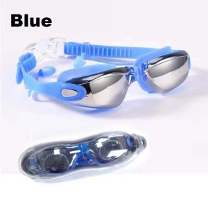 Swimming Goggles High-definition Anti UV Anti Fog Waterproof Adult and Childrens Swimming Goggles